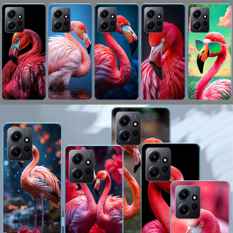 Phone Cases Com - Flamingo Love Handyhülle für Redmi Note