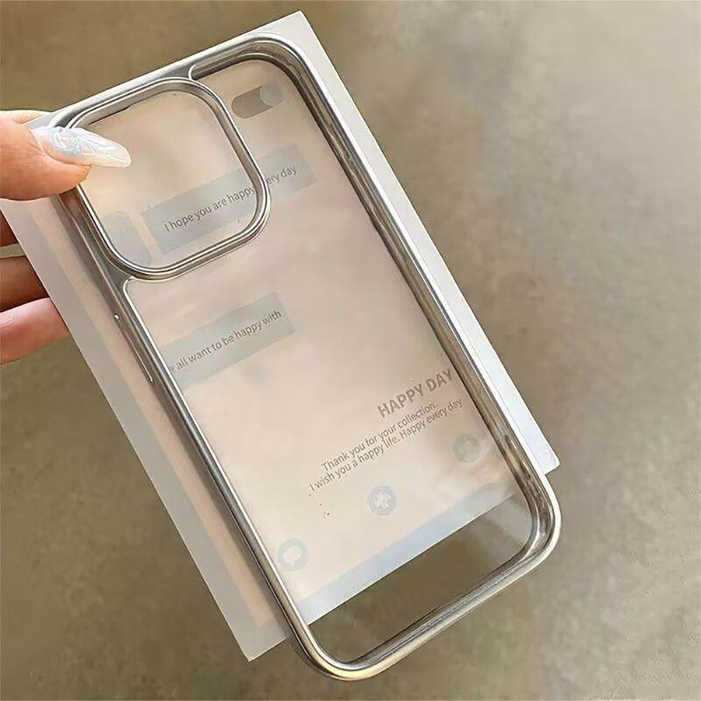 Phone Cases Classy - Luxuriöse Schlichte Einfarbige Hülle Kompatibel mit