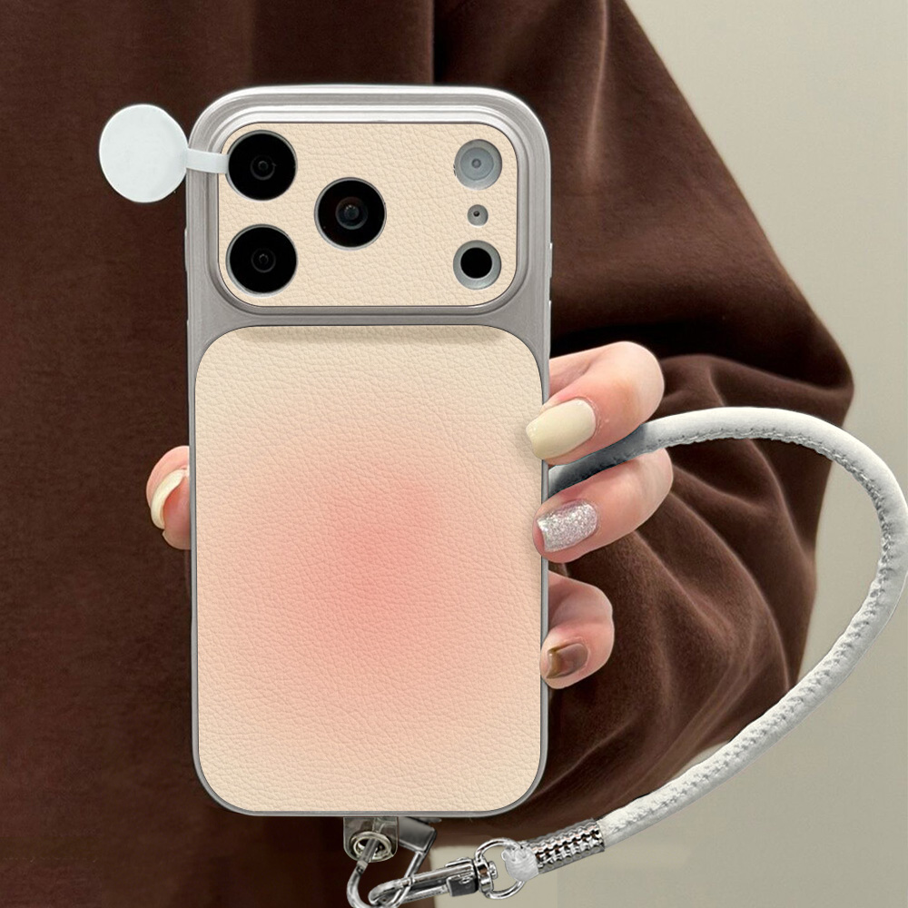 Phone Cases With Straps - Lichee-Muster Handyhülle für iPhone 16 15