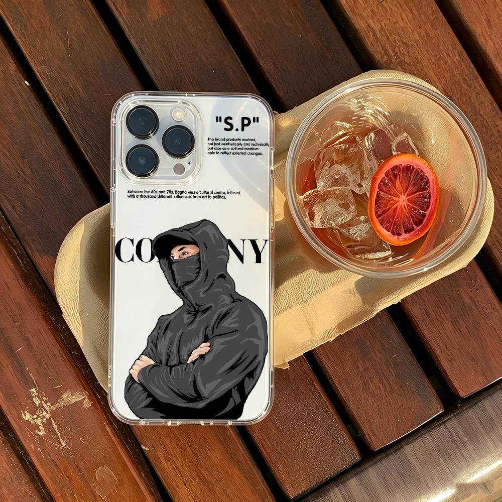 Phone Cases Com - Transparente Handyhülle der Marke C-Com-panyES mit