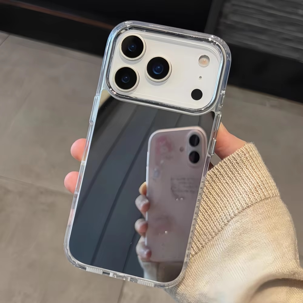 Phone Cases Classy - Luxuriöse Acryl-Make-up-Spiegel-Handyhülle für iPhone 17 Pro