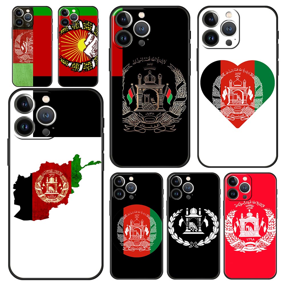 Phone Cases Classy - Afghanische Afghanistan-Flagge, luxuriöse Handyhülle für iPhone