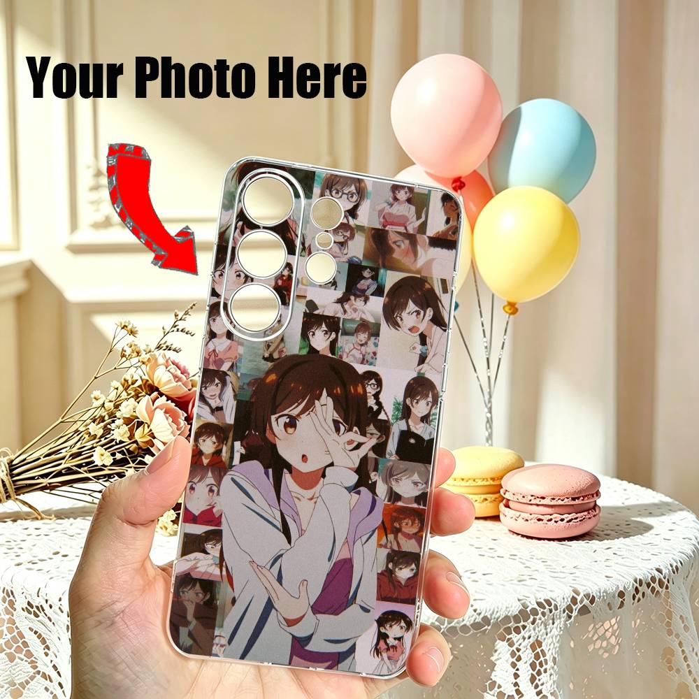 Phone Cases Com - Rent-A-Girlfriend Rom-Com Trendige Handyhülle Transparentes Silikon