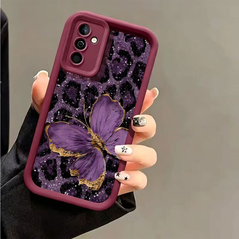 Phone Cases Leopard Print - Anti-Drop Soft TPU Handyhülle für Samsung