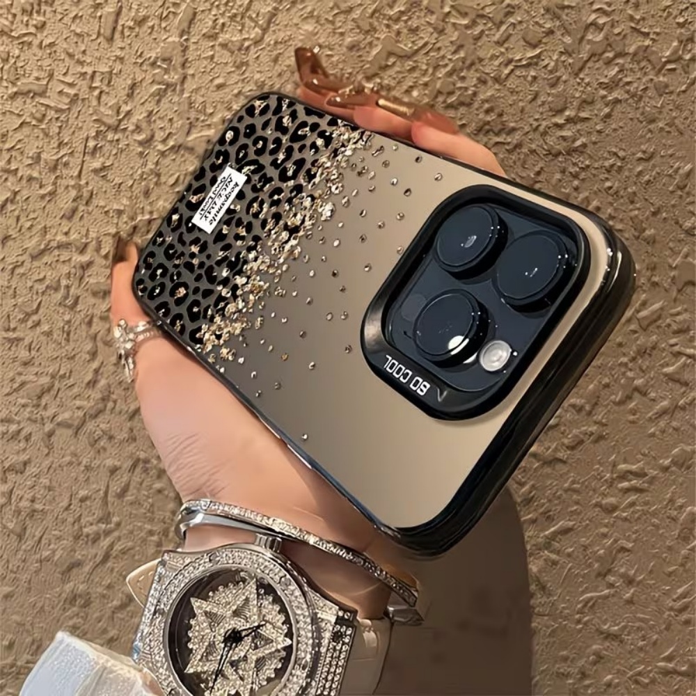 Leopardenmuster Gold Matt Fini – Phone Cases Leopard Print Bewertung und Preis