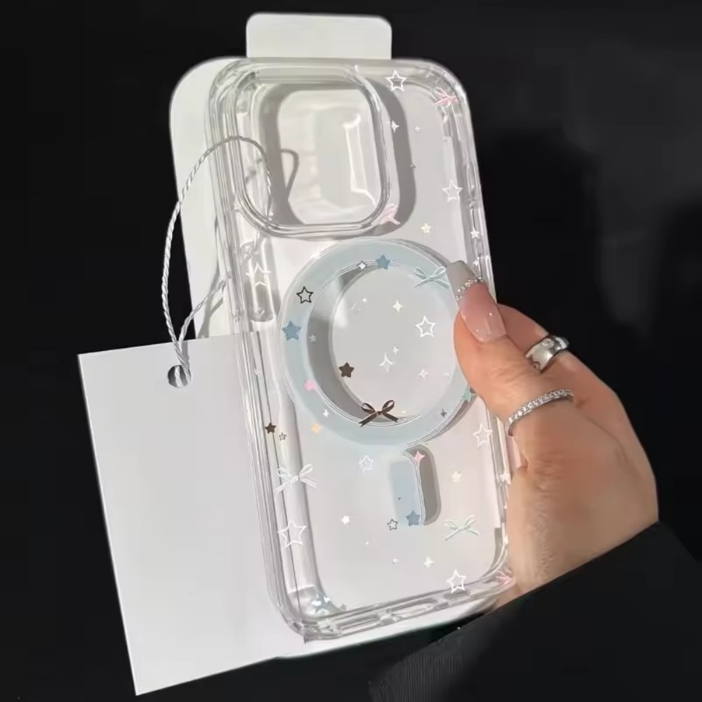 Sternenbogen-Print Transparent – Clear Magsafe Case Bewertung und Preis