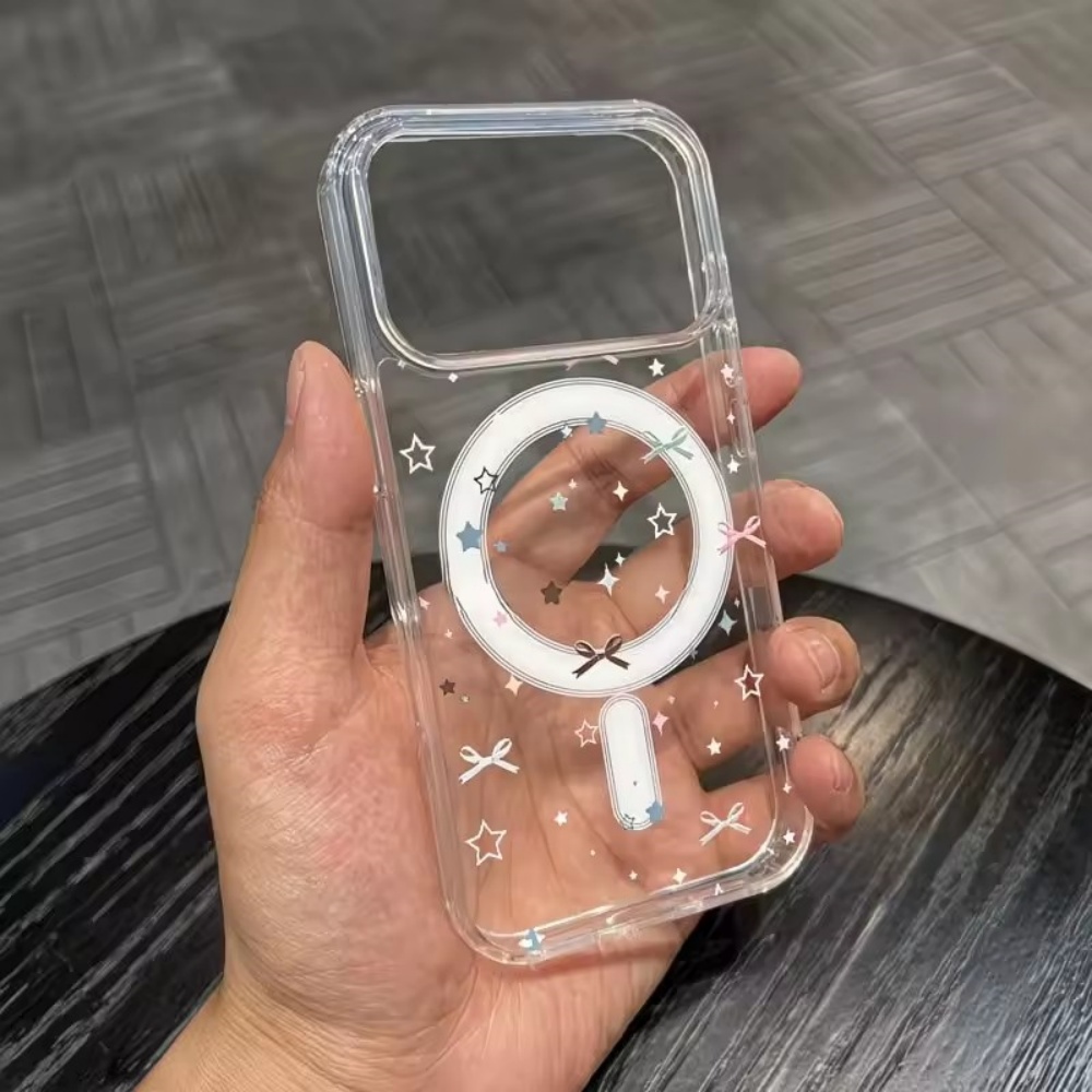 Sternenbogen-Print Transparent – Clear Magsafe Case Bewertung und Preis
