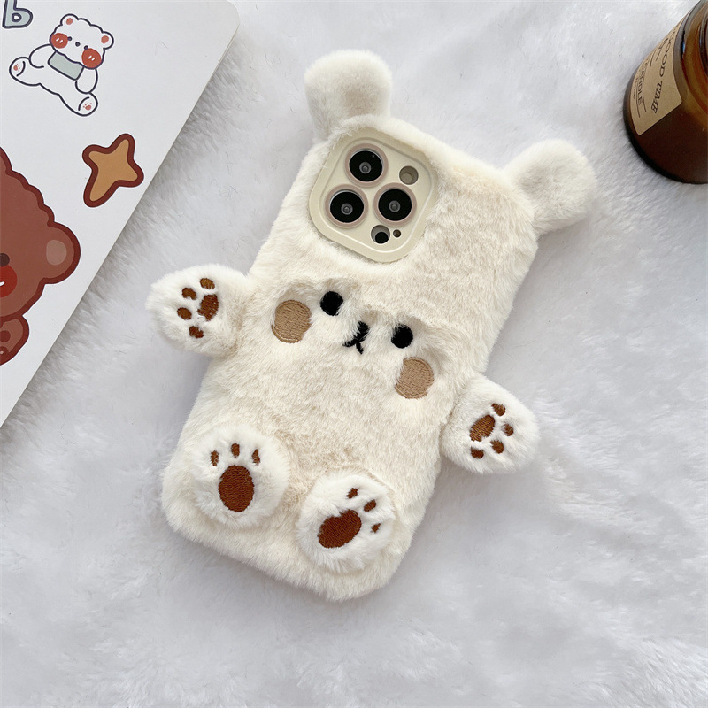 Koreanische 3D Cartoon Bär Fla – Phone Cases Iphone 15 Bewertung und Preis