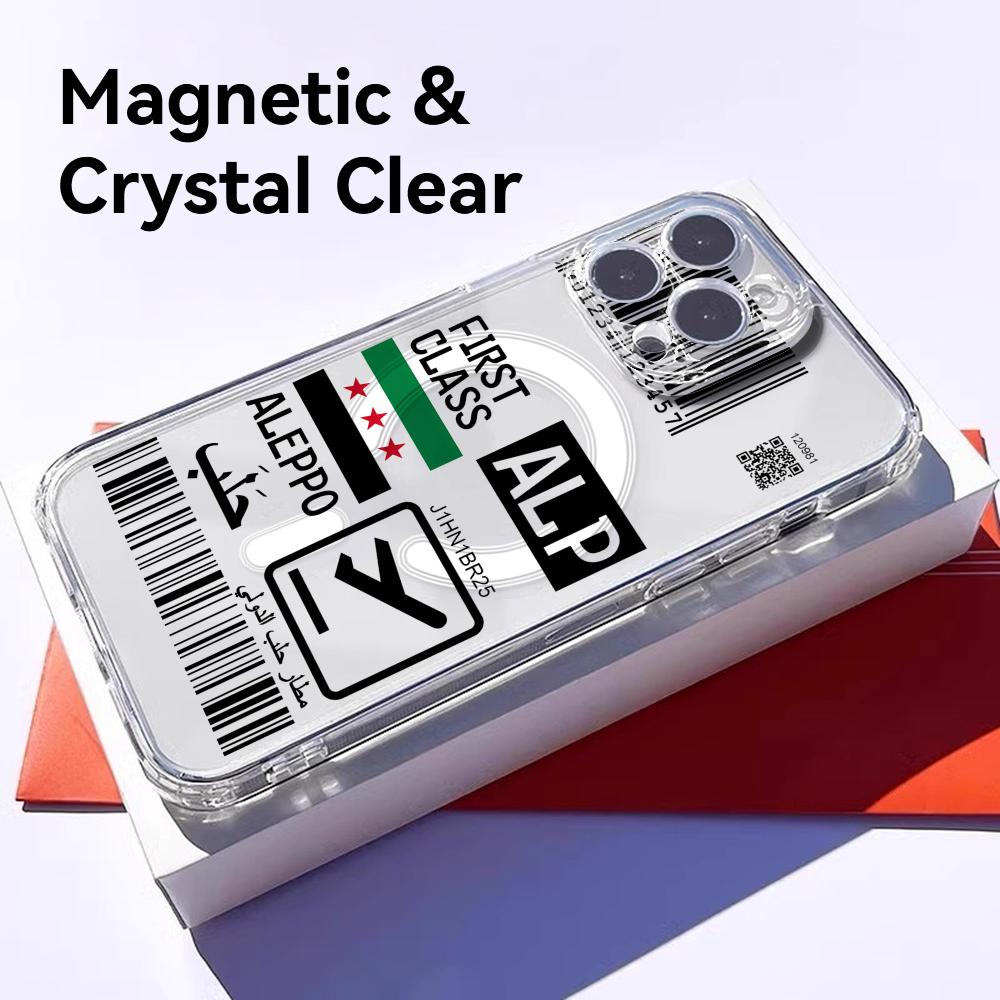 Flugticket Syrien Handyhülle f – Clear Magsafe Case Bewertung und Preis