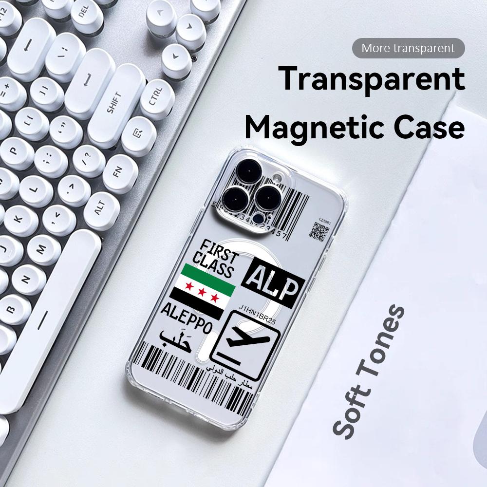 Flugticket Syrien Handyhülle f – Clear Magsafe Case Bewertung und Preis