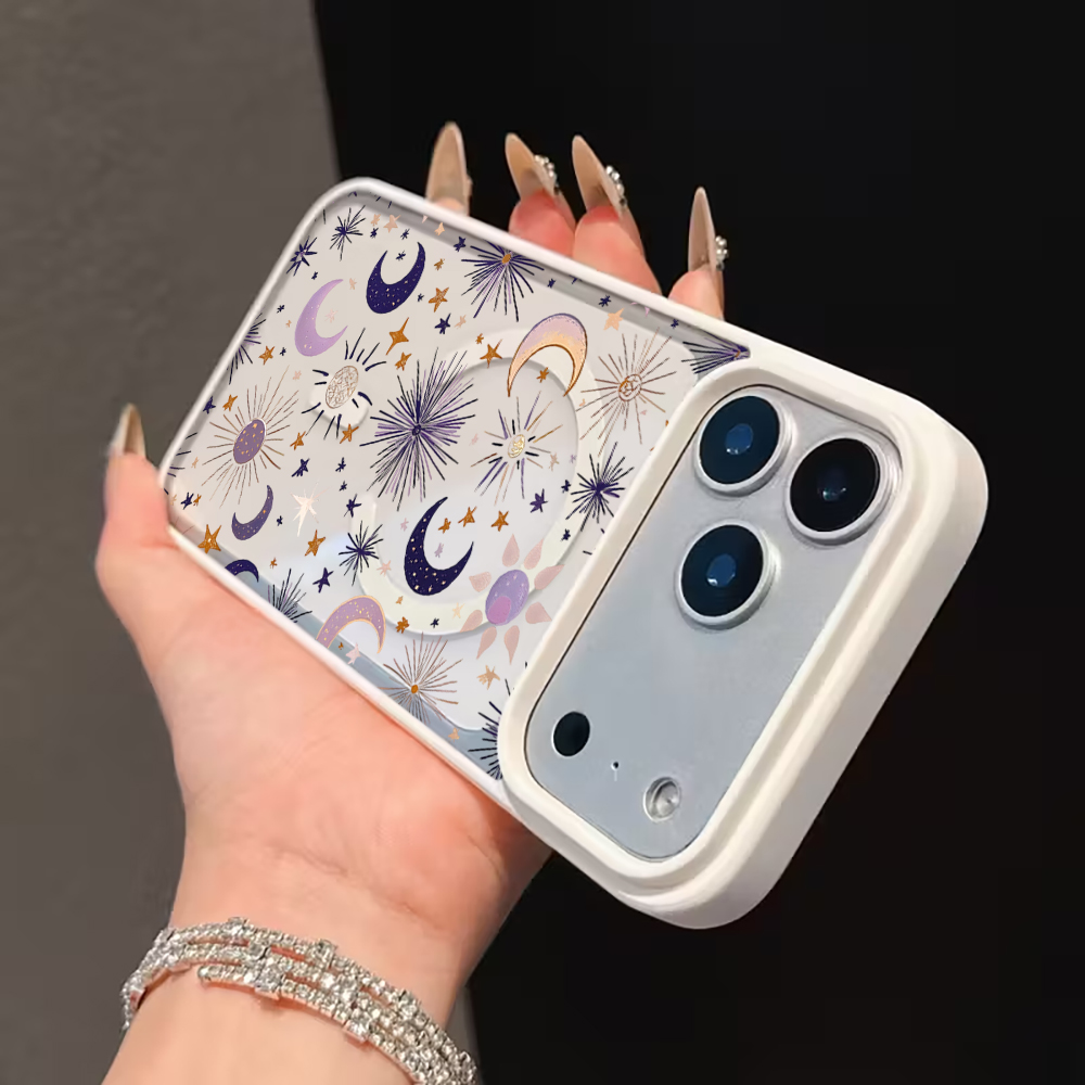 Sterne Mond Y2K Klar Fall Für  – Clear Magsafe Case Bewertung und Preis