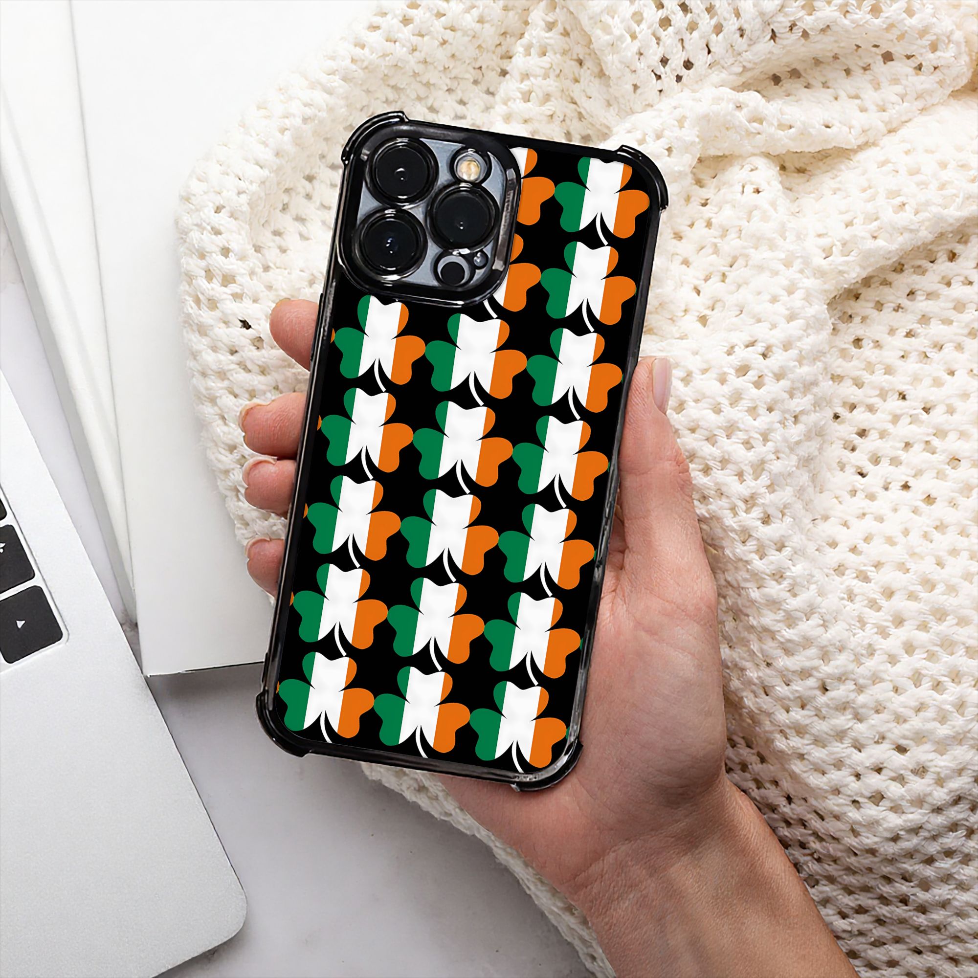 Irland-Flagge Kleeblatt Handyh – Phone Cases Ireland Bewertung und Preis