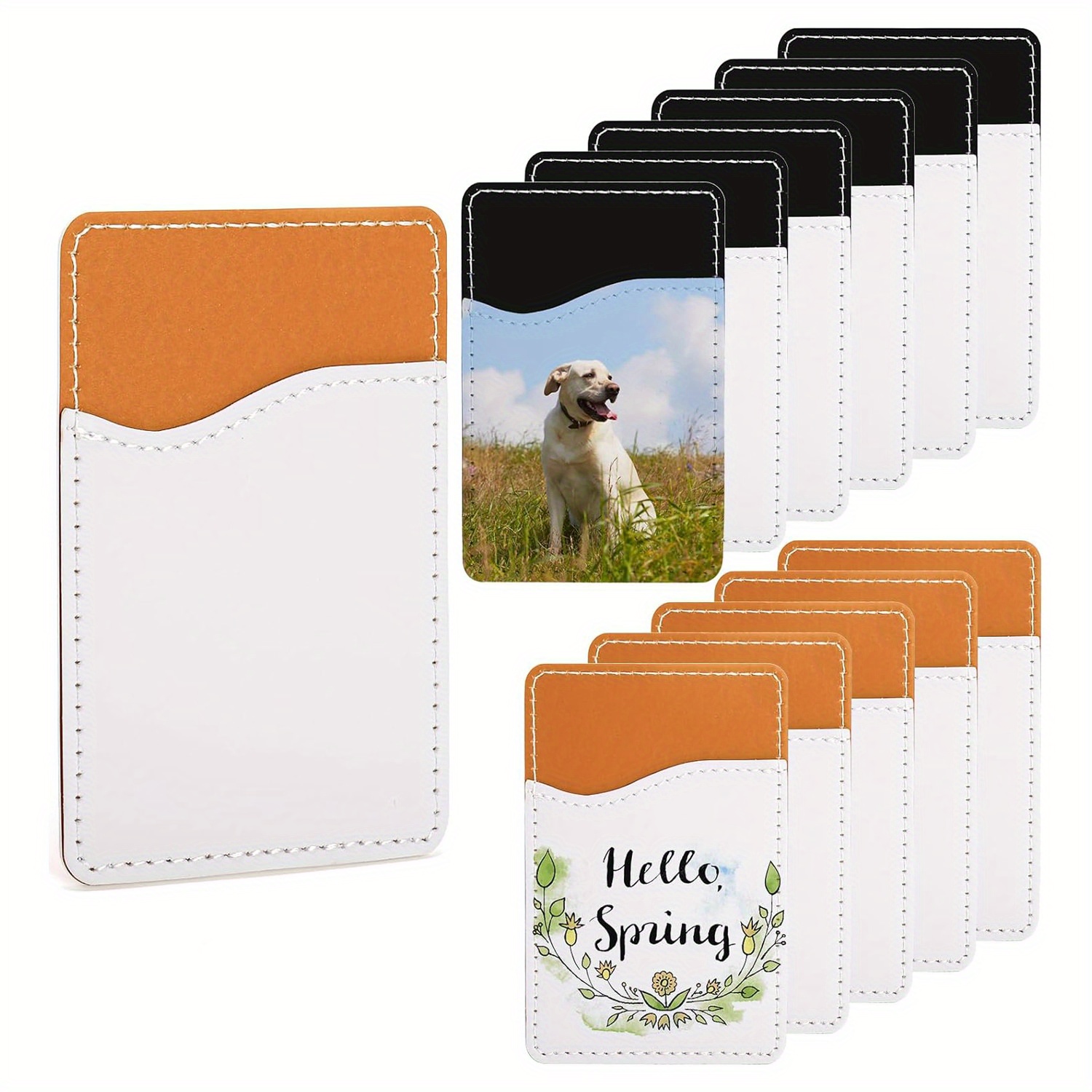 5/10 Stück Sublimationsrohling – Phone Cases With Wallet On Back Bewertung und Preis