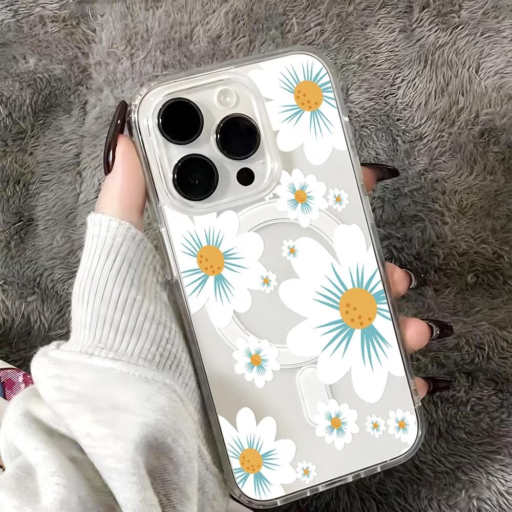 Blumendruck Handyhülle für iPh – Clear Magsafe Case Bewertung und Preis
