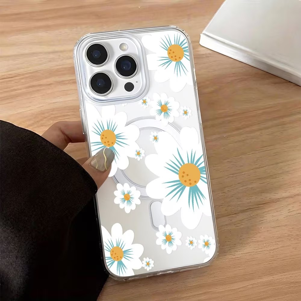 Blumendruck Handyhülle für iPh – Clear Magsafe Case Bewertung und Preis