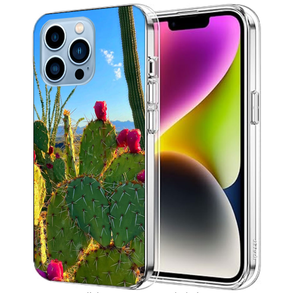 Szenische Wüste mit Kakteen Ha – Phone Cases Com Bewertung und Preis