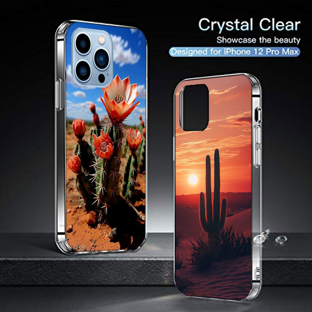 Szenische Wüste mit Kakteen Ha – Phone Cases Com Bewertung und Preis