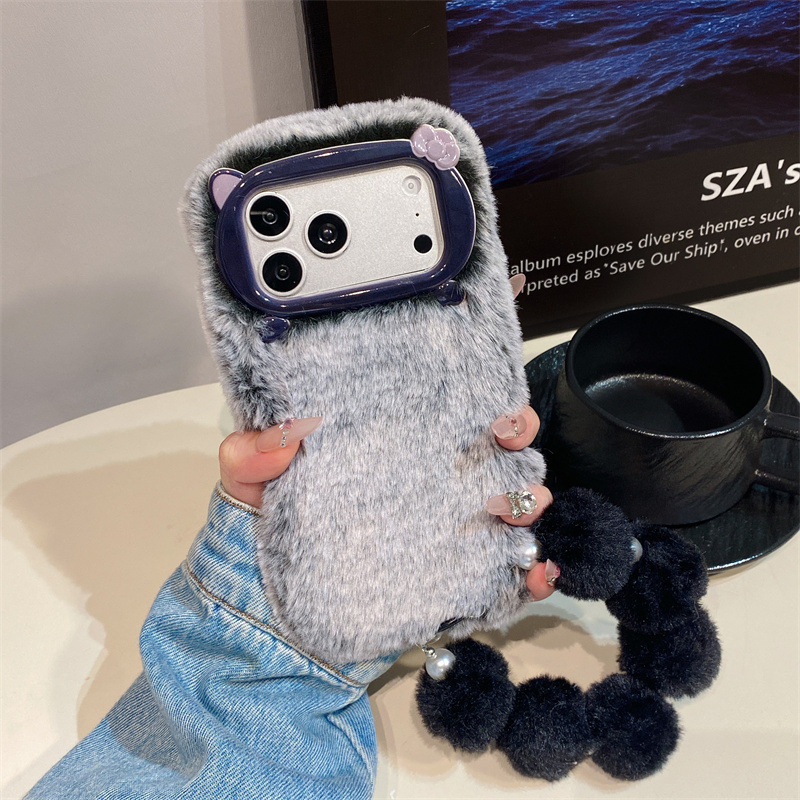 Luxuriöse Einfarbige Flauschig – Phone Cases Iphone 15 Bewertung und Preis