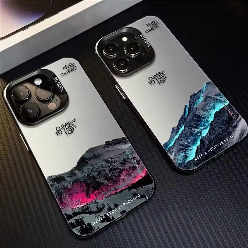 Schnee Berg Landschaft Sonnenu – Phone Cases Nyc Bewertung und Preis