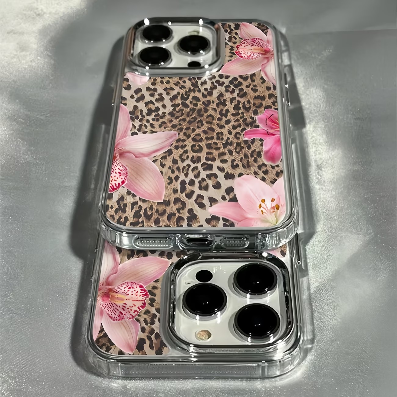 Leopardenmuster Lilienblüten T – Phone Cases Leopard Print Bewertung und Preis