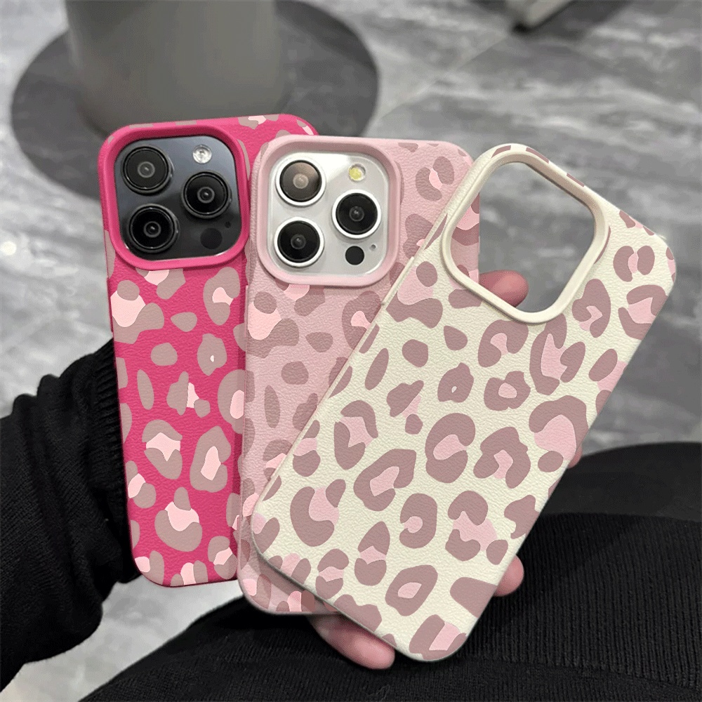 Hellviolette Leopardenmuster-H – Phone Cases Leopard Print Bewertung und Preis