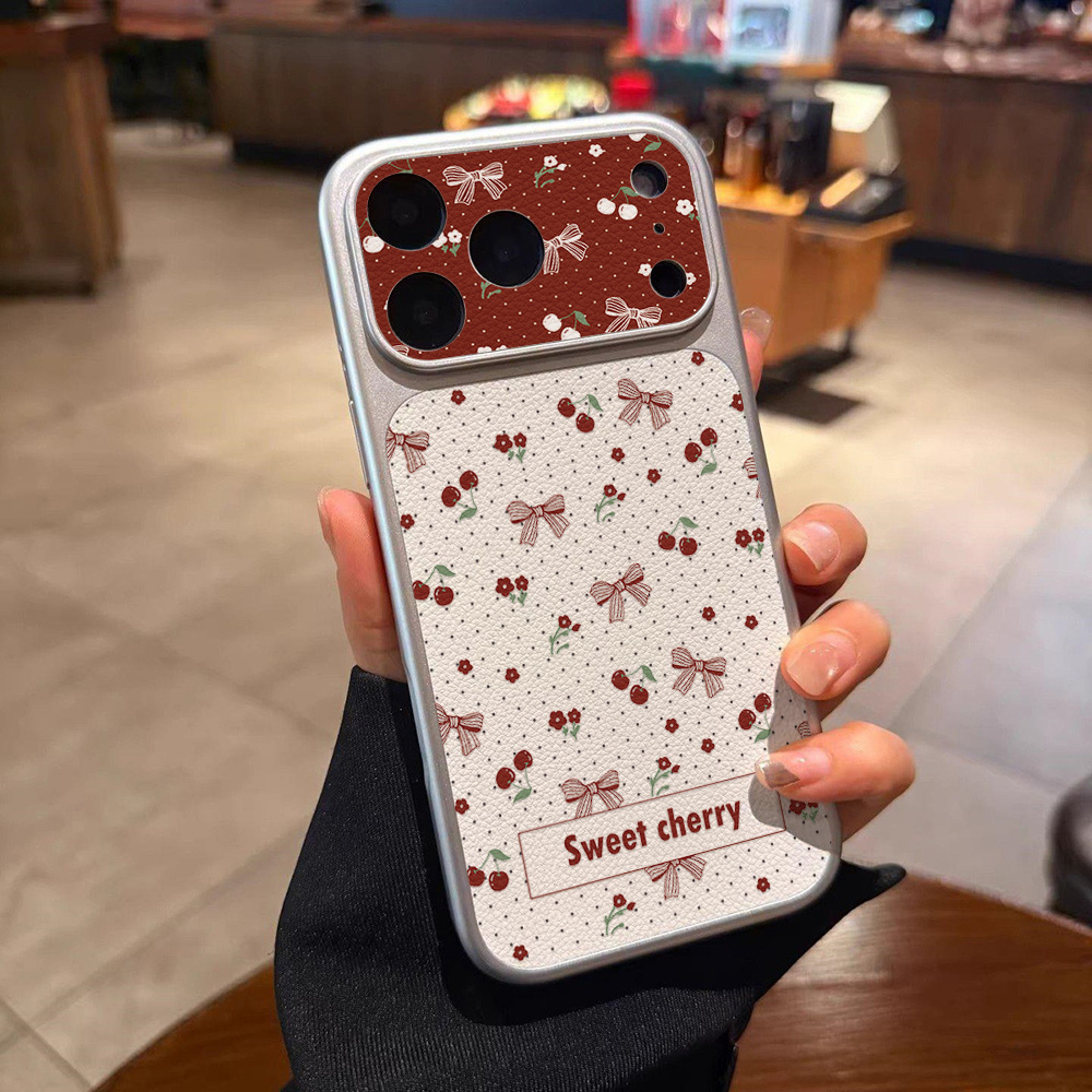 Süße Kirschblüten-Leder-Handyh – Phone Cases Cherry Bewertung und Preis