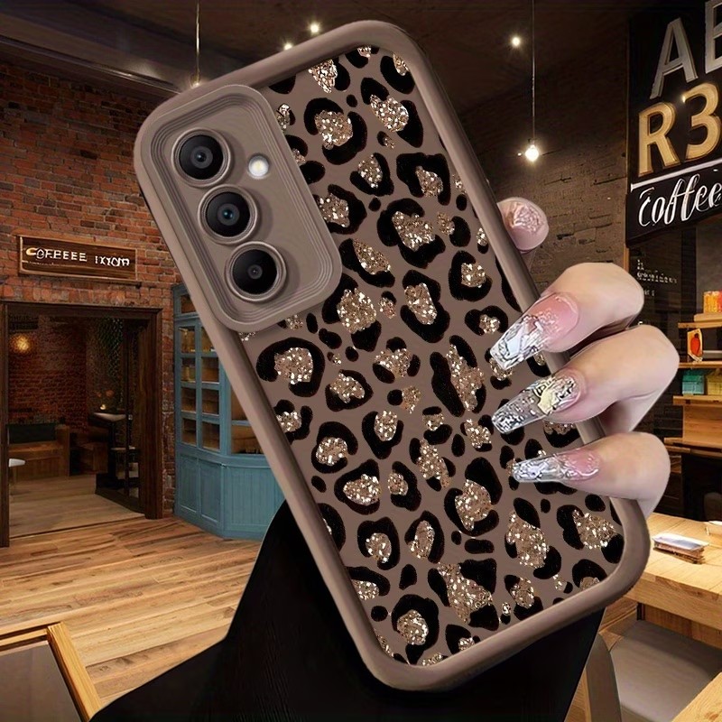 Glitzernde Leopardenmuster-Sil – Phone Cases Leopard Print Bewertung und Preis