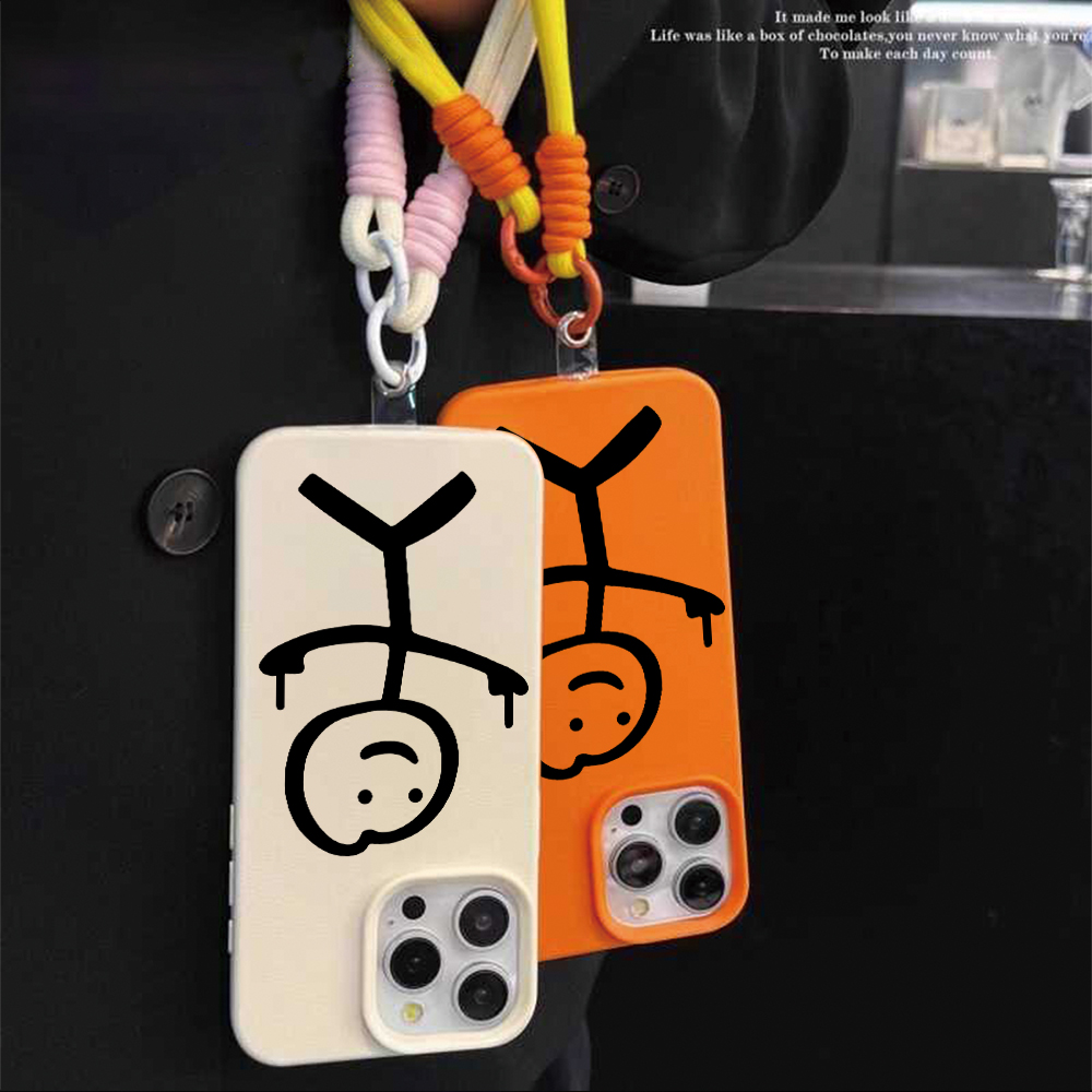 Mittelfinger-Stickman-Handyhal – Phone Cases With Straps Bewertung und Preis