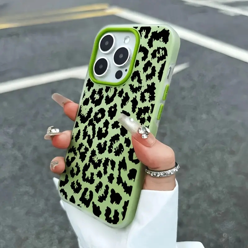 Gepunktete schwarze Leopardenm – Phone Cases Leopard Print Bewertung und Preis
