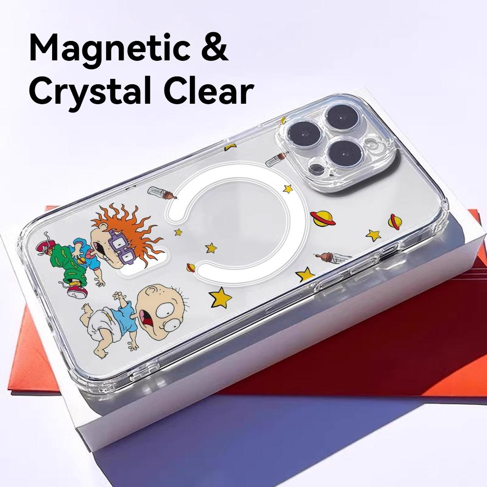 Anime R-Rugrats r-Rugratg Hand – Clear Magsafe Case Bewertung und Preis
