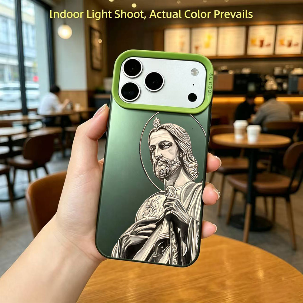 San Judas Tadeo Muster-Design  – Phone Cases Iphone 15 Bewertung und Preis