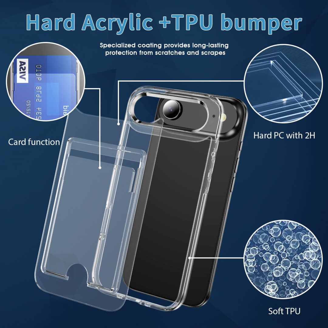 Luxuriöse klare Kartensteckpla – Phone Cases Classy Bewertung und Preis